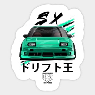 180SX S13 Drift Spec (Turquoise) [ OSY Graphics] Sticker